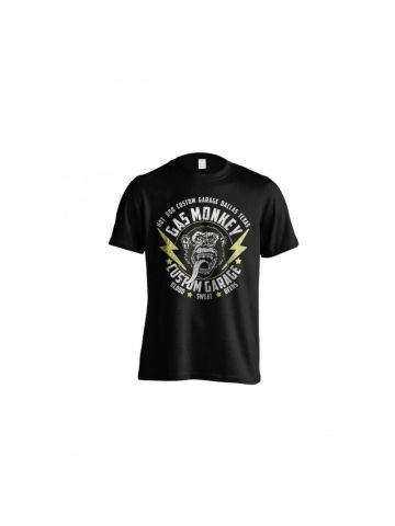 Gas Monkey Garage – Monkey & Lightning Bolts T-Shirt (S)