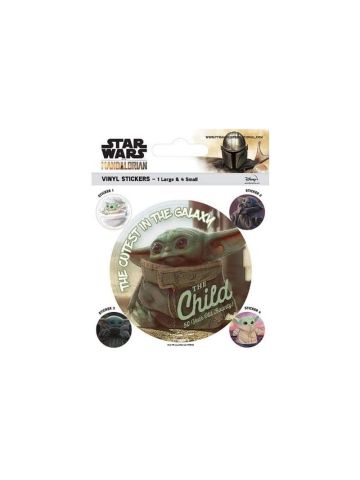 Star Wars The Mandalorian Stickers Official Merchandise