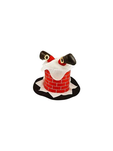 CHRISTMAS HAT WITH SANTA LEGS