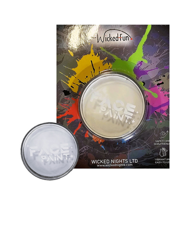 White Face and Body Paint 