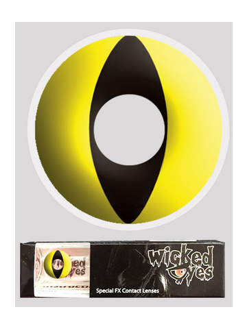 Daily Feline (Predator) Yellow Contact Lenses