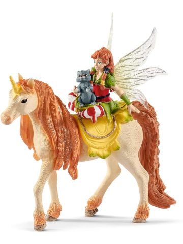 Schleich Bayala Fairy Marween with glitter unicorn 