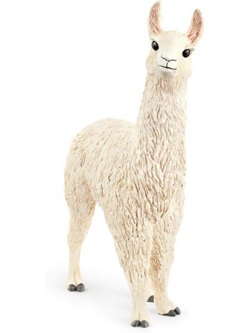 Schleich Farm World Realistic Cute Farm Llama Figurine - Highly Detailed and Durable Farm Animal Figurine