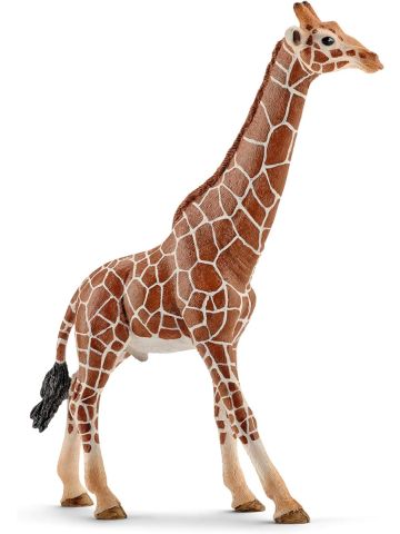 SCHLEICH Giraffe, male Wild Life Toy Figurine for children aged 3-8 Years