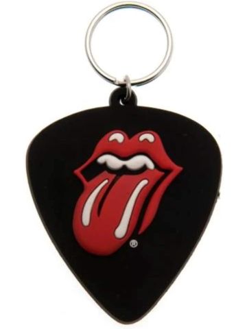 Rolling Stones Rubber Keychain