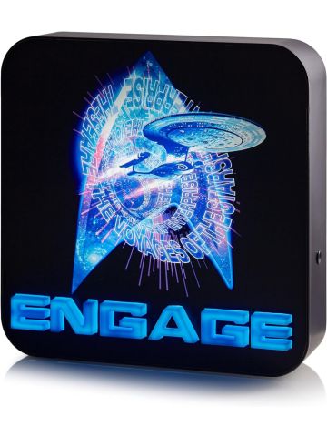 Numskull Official Star Trek 3D Logo Desk Lamp Wall Light