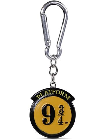 HARRY POTTER Platform 9 ¾ 3D Keyring - Official Merchandise 