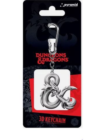 Dungeons & Dragons (Dragon Ampersand) 3D Keychain