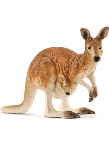SCHLEICH Kangaroo Wild Life Toy Figurine