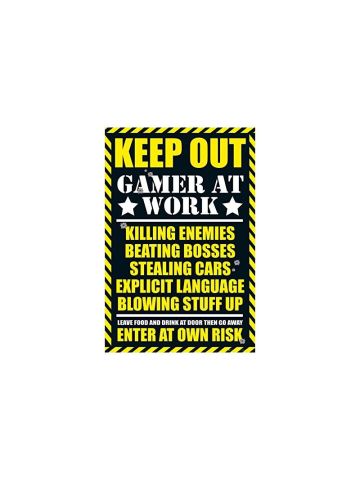 GB eye 61 x 91.5 cm Gaming Keep Out Maxi Poster