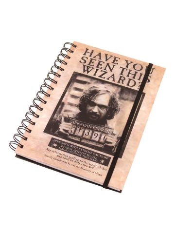 Harry Potter "Wanted Sirius Black" A5 Notebook