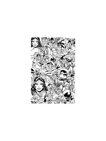 DC Comics "Colour In Poster" Maxi Poster