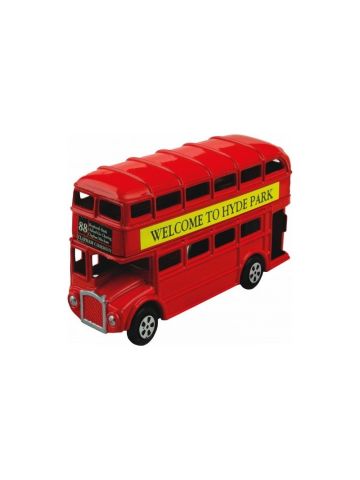 LONDON BUS DIE-CAST ANTIQUE STYLE NOVELTY PENCIL SHARPENER