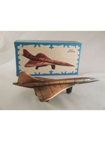 CONCORDE DIE-CAST ANTIQUE STYLE NOVELTY PENCIL SHARPENER