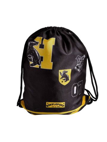 HARRY POTTER Sportbag Hufflepuff 34,5x44cm black