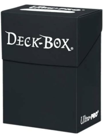 Ultra PRO Standard  Deck Box | Holds 80 Cards Black