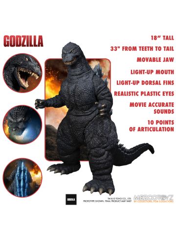 MEZCO Ultimate Godzilla Action Figure - 3 FEET TALL - UK DELIVERY ONLY